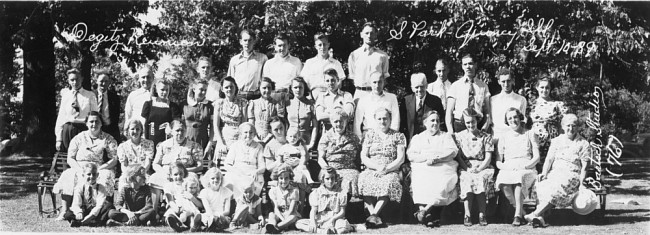 Degitz Family Reunion 1939